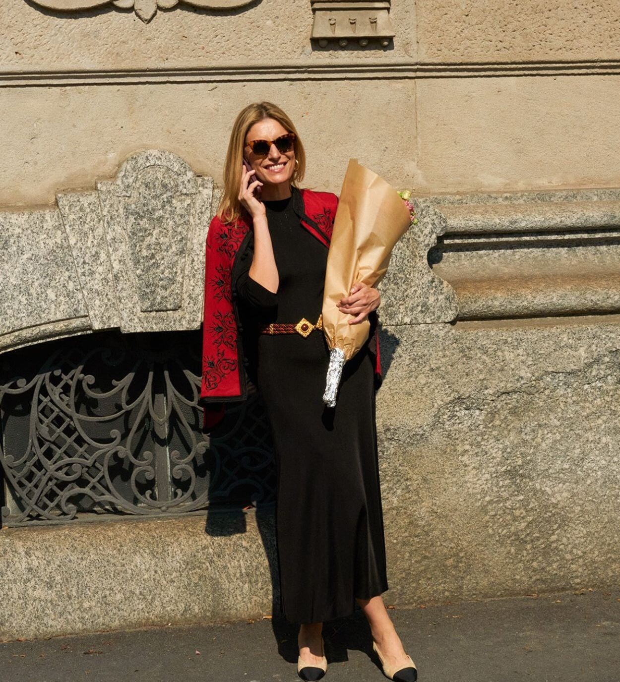Mida Belt – Terracotta Sonia Petroff 