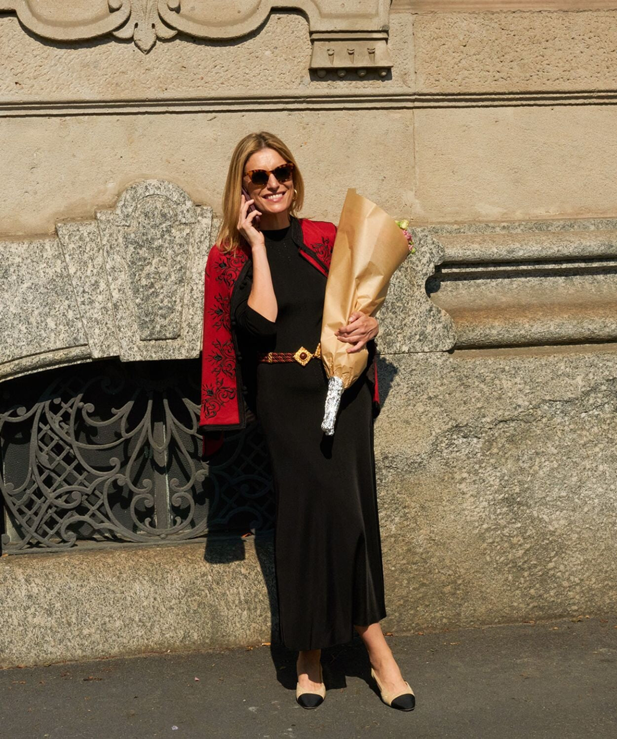 Mida Belt – Terracotta Sonia Petroff 