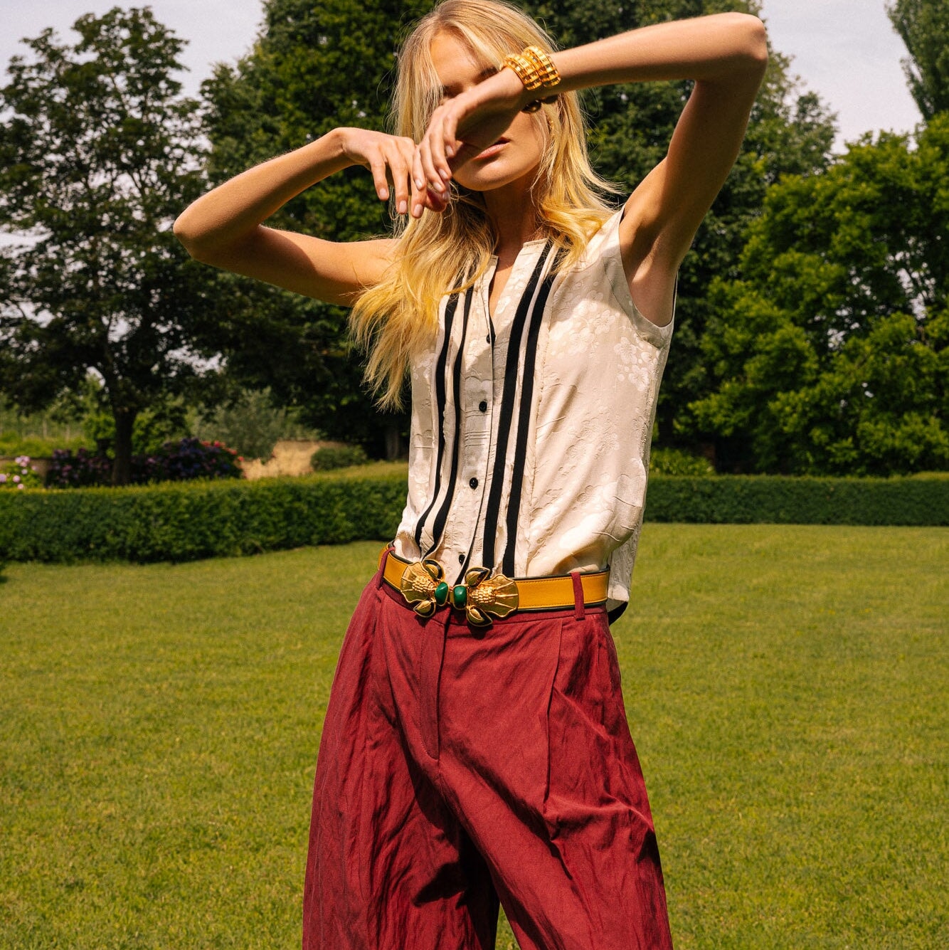 Bee Belt - Yellow Sonia Petroff 