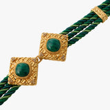 Mida Belt - Dark Green Sonia Petroff 