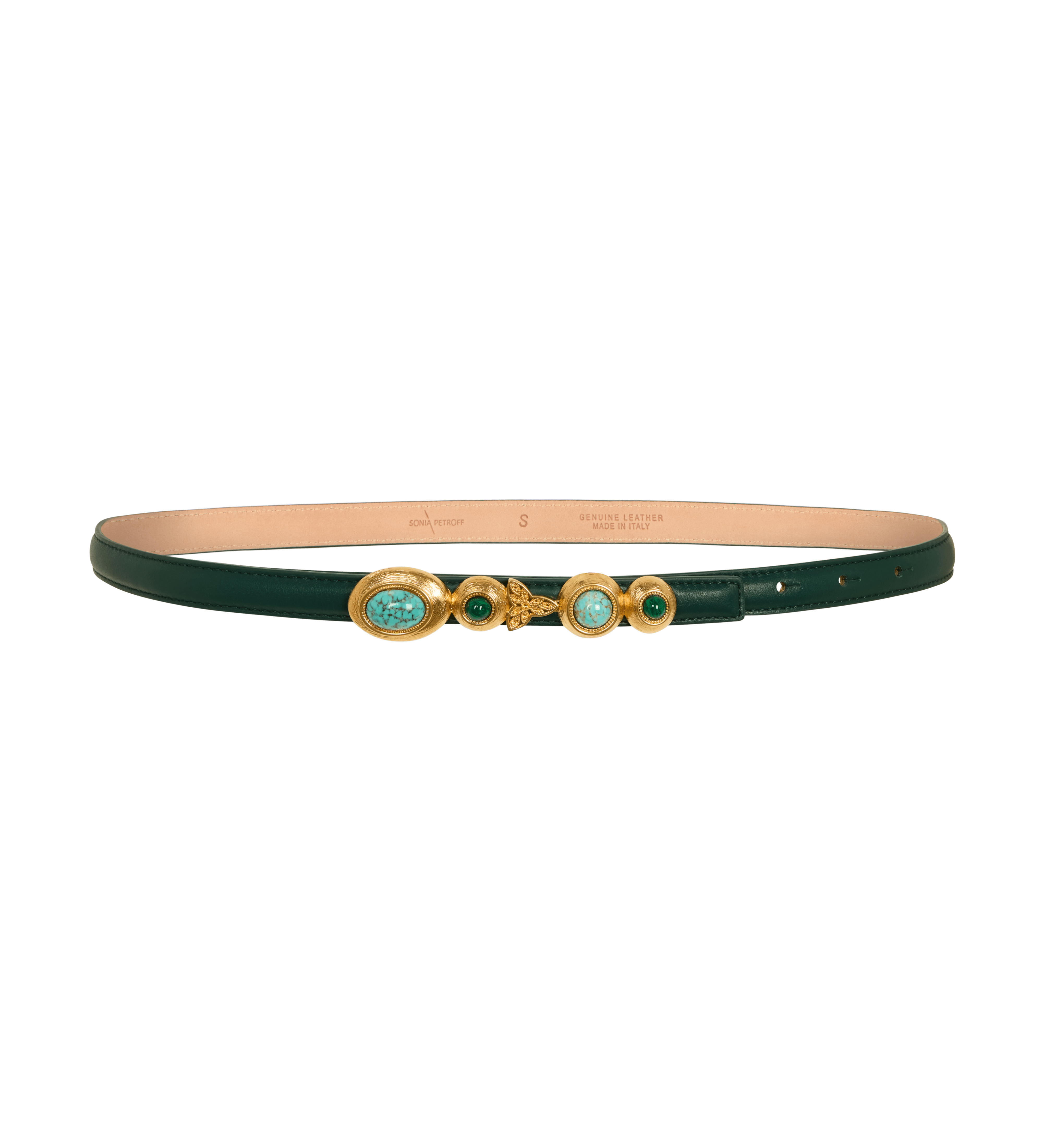 Earth Narrow Belt - Green Sonia Petroff 