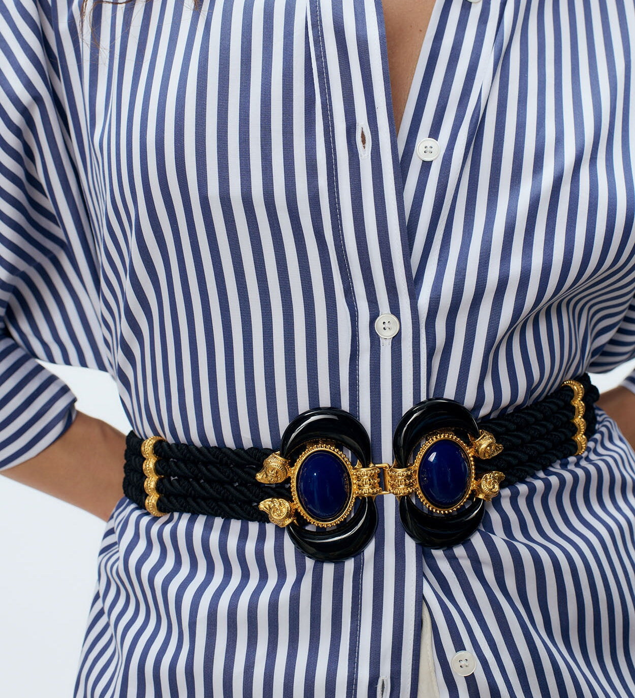 Aries Twisted Cord Belt Sonia Petroff 