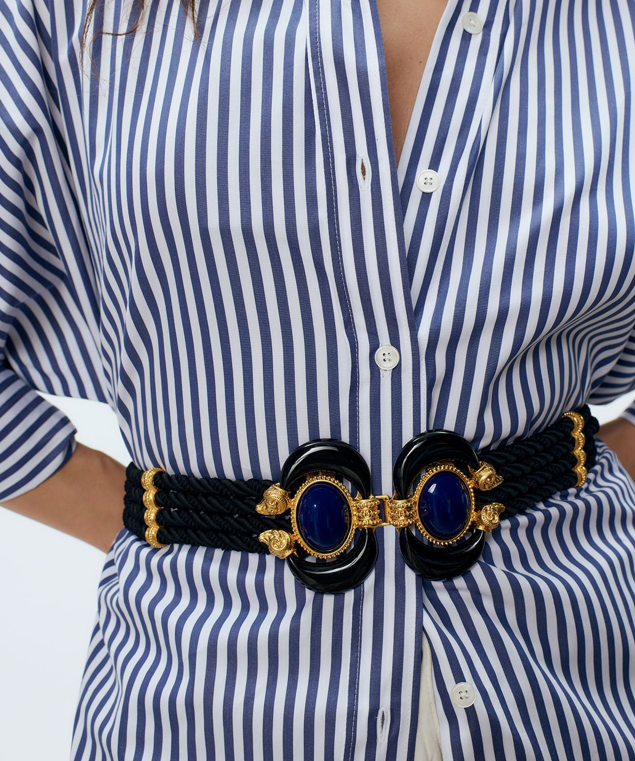 Aries Twisted Cord Belt Sonia Petroff 