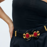 Aries Twisted Cord Belt Sonia Petroff 