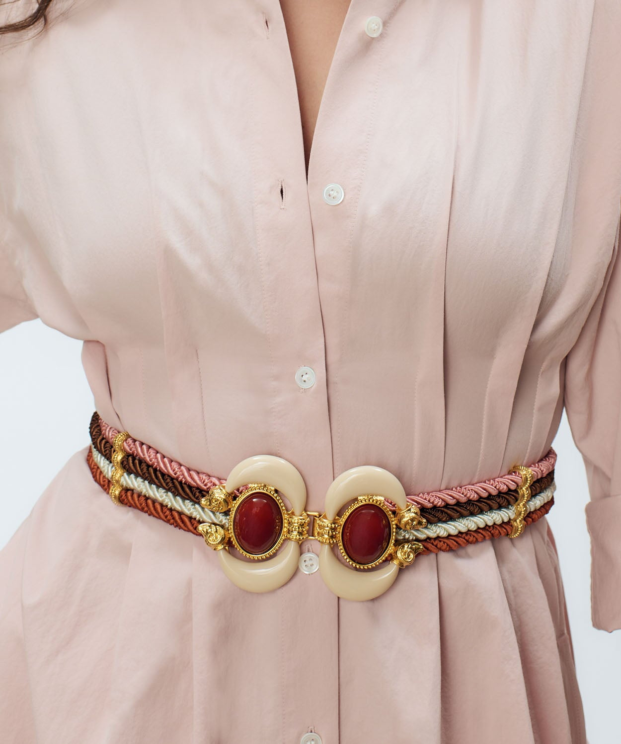 Aries Twisted Cord Belt Sonia Petroff 