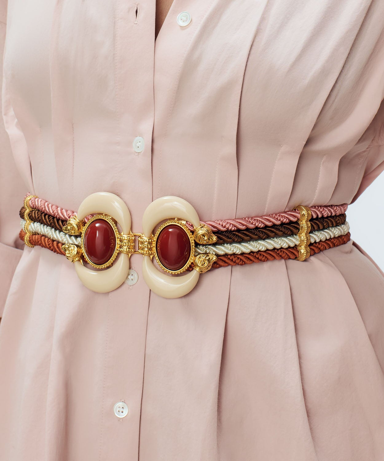 Aries Twisted Cord Belt Sonia Petroff 