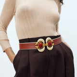 Aries Leather Belt Sonia Petroff 