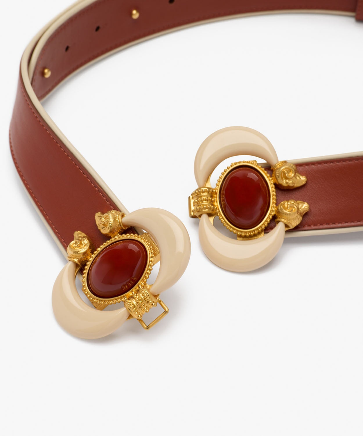 Aries Leather Belt Sonia Petroff 