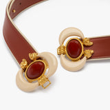 Aries Leather Belt Sonia Petroff 