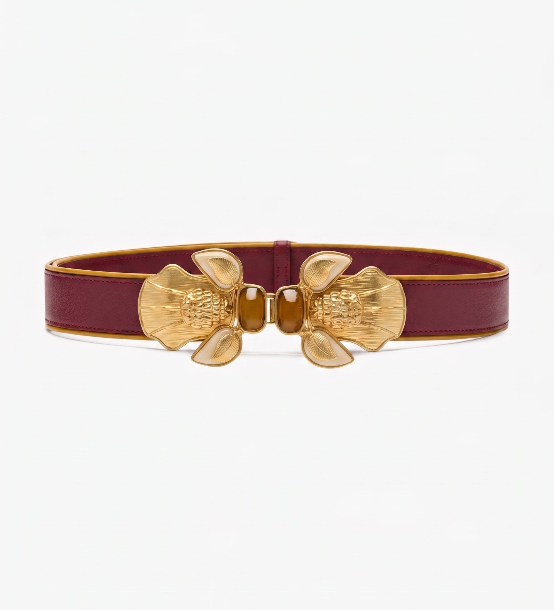 Bee Belt - Burgundy Sonia Petroff 