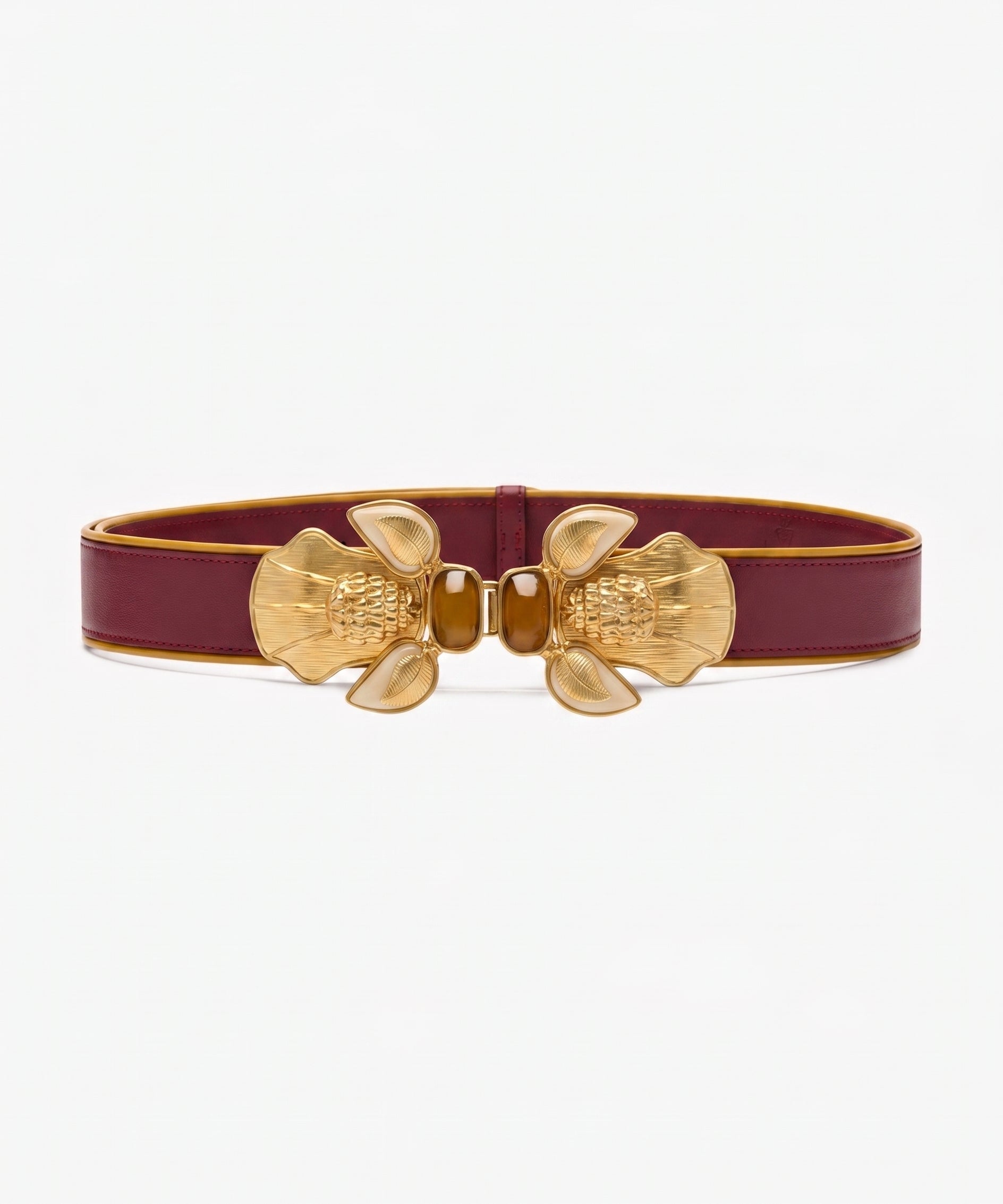 Bee Belt - Burgundy Sonia Petroff 