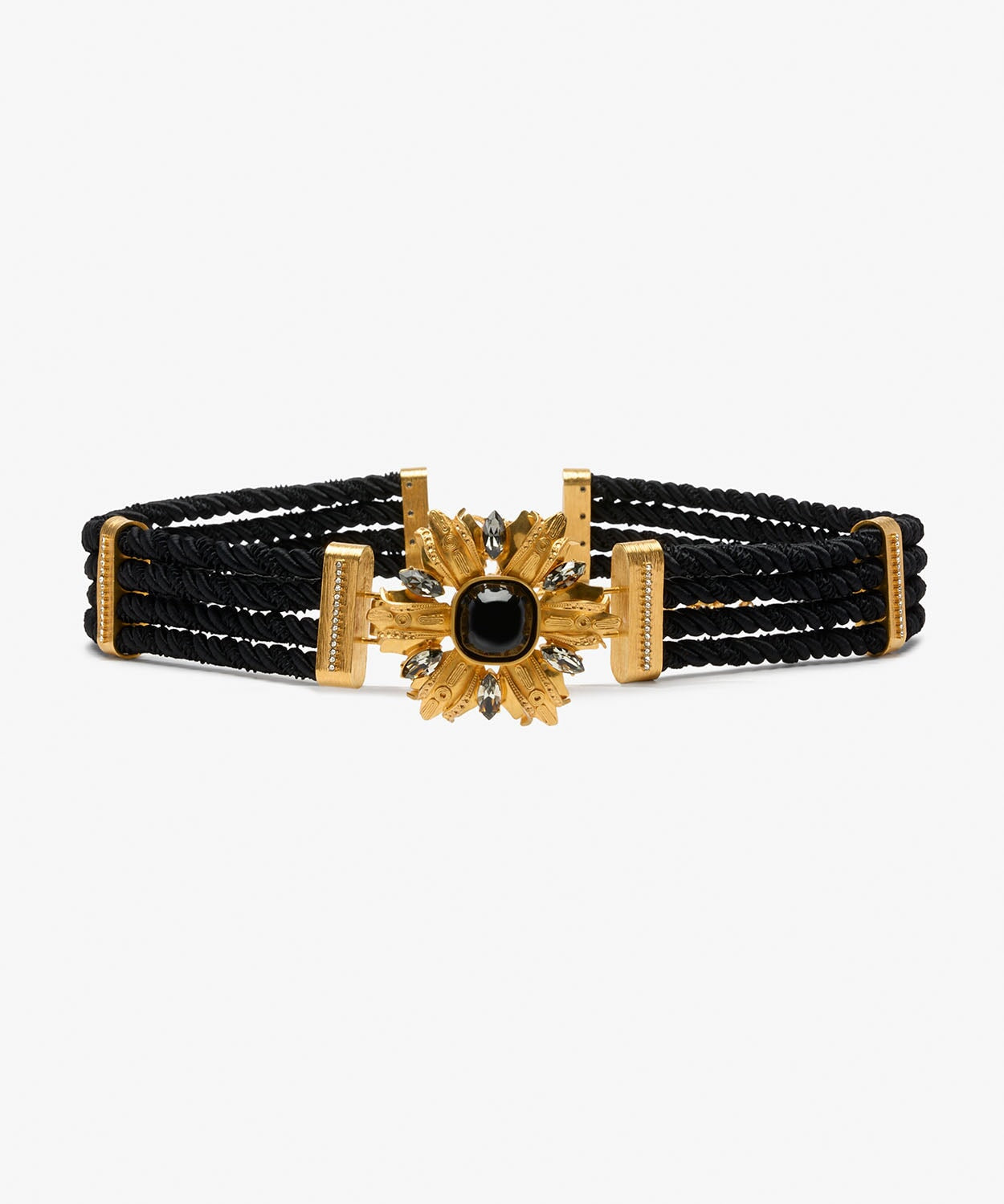 Black Lily Belt Sonia Petroff 