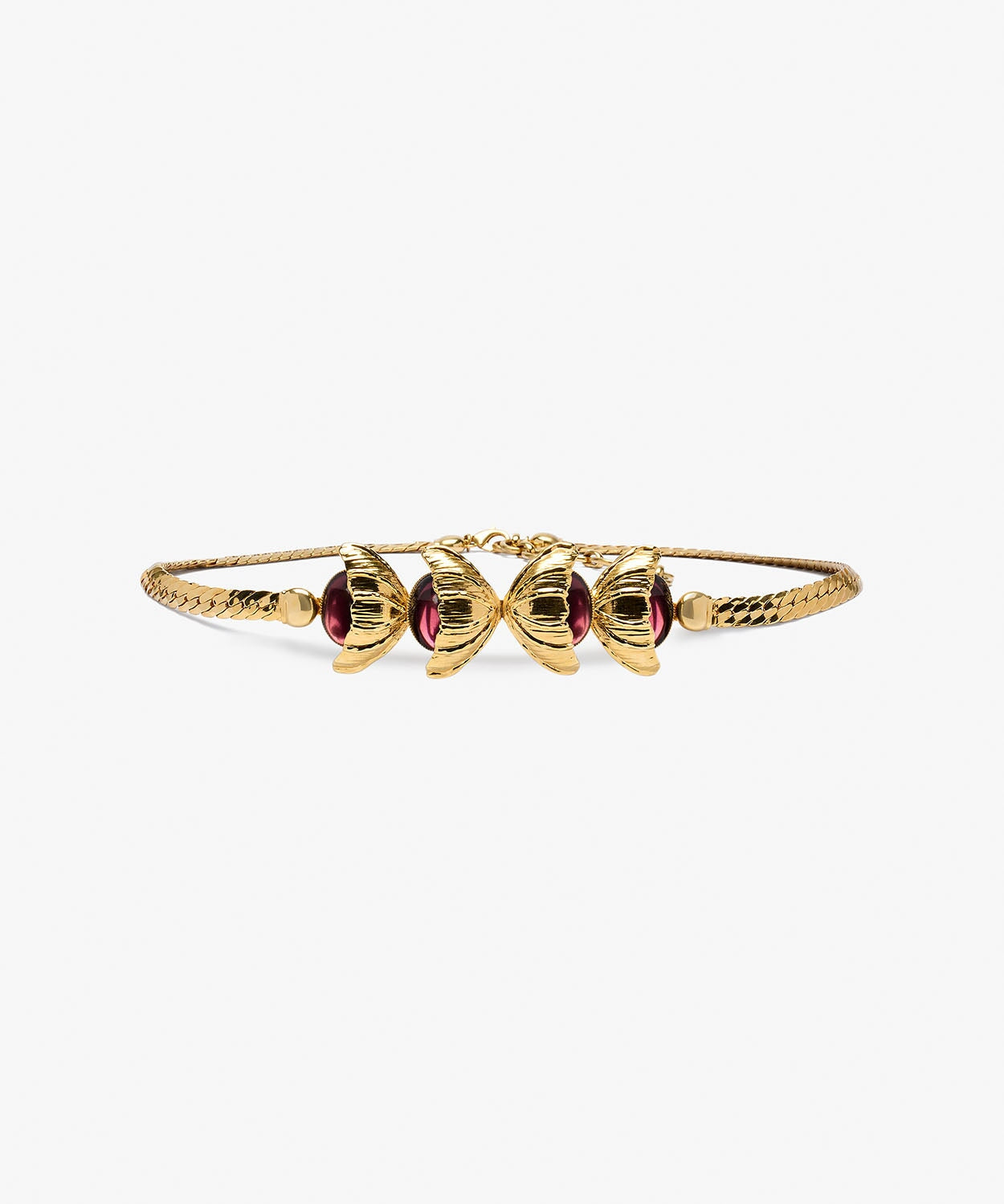 Retro Flower Chain Belt Sonia Petroff 