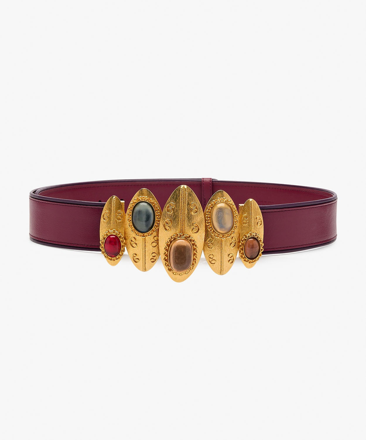 Shield Leather Belt Sonia Petroff 