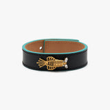 Lobster Leather Bracelet Sonia Petroff 