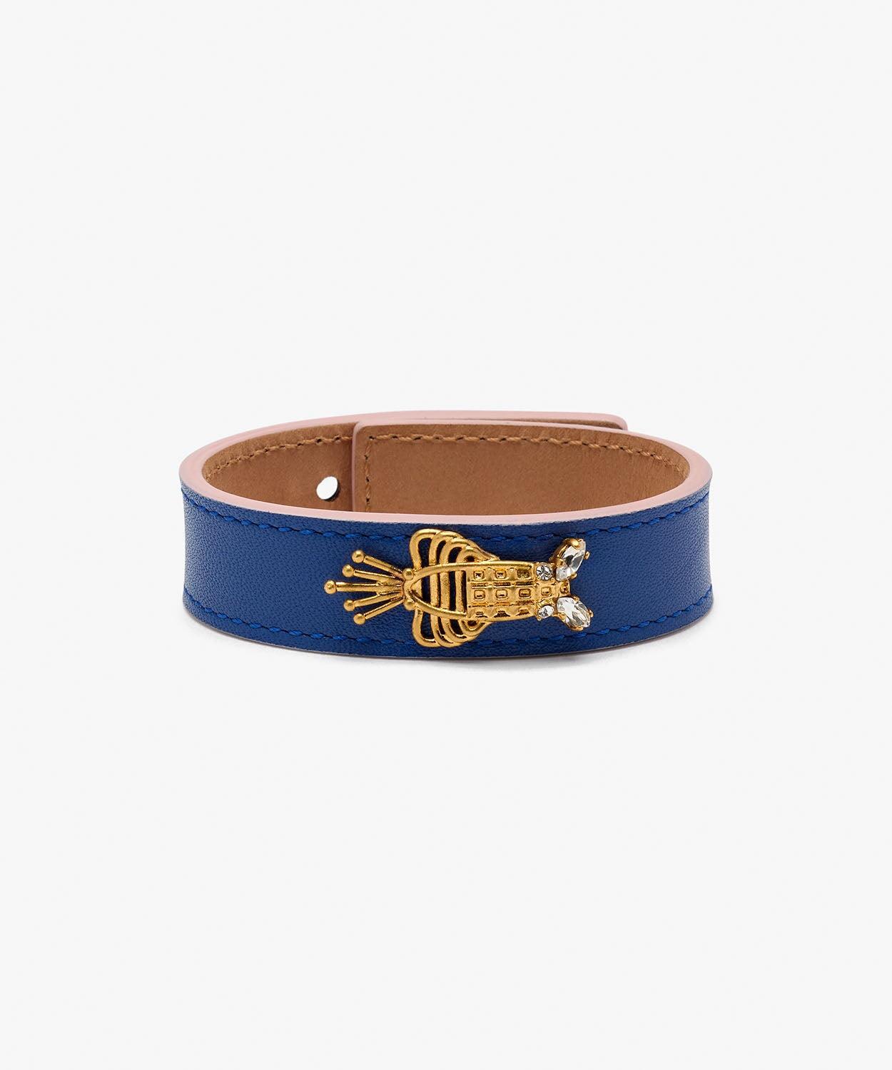 Lobster Leather Bracelet Sonia Petroff 