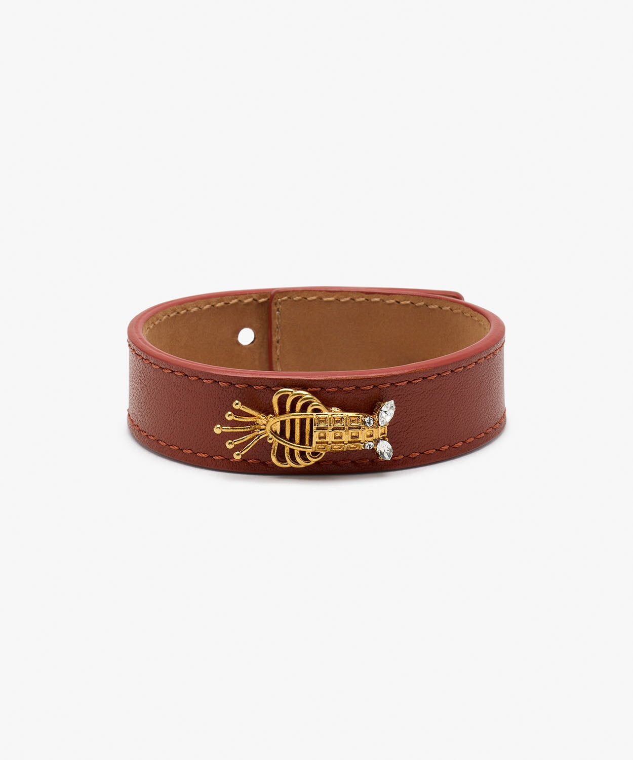 Lobster Leather Bracelet Sonia Petroff 
