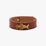 Lobster Leather Bracelet Sonia Petroff 