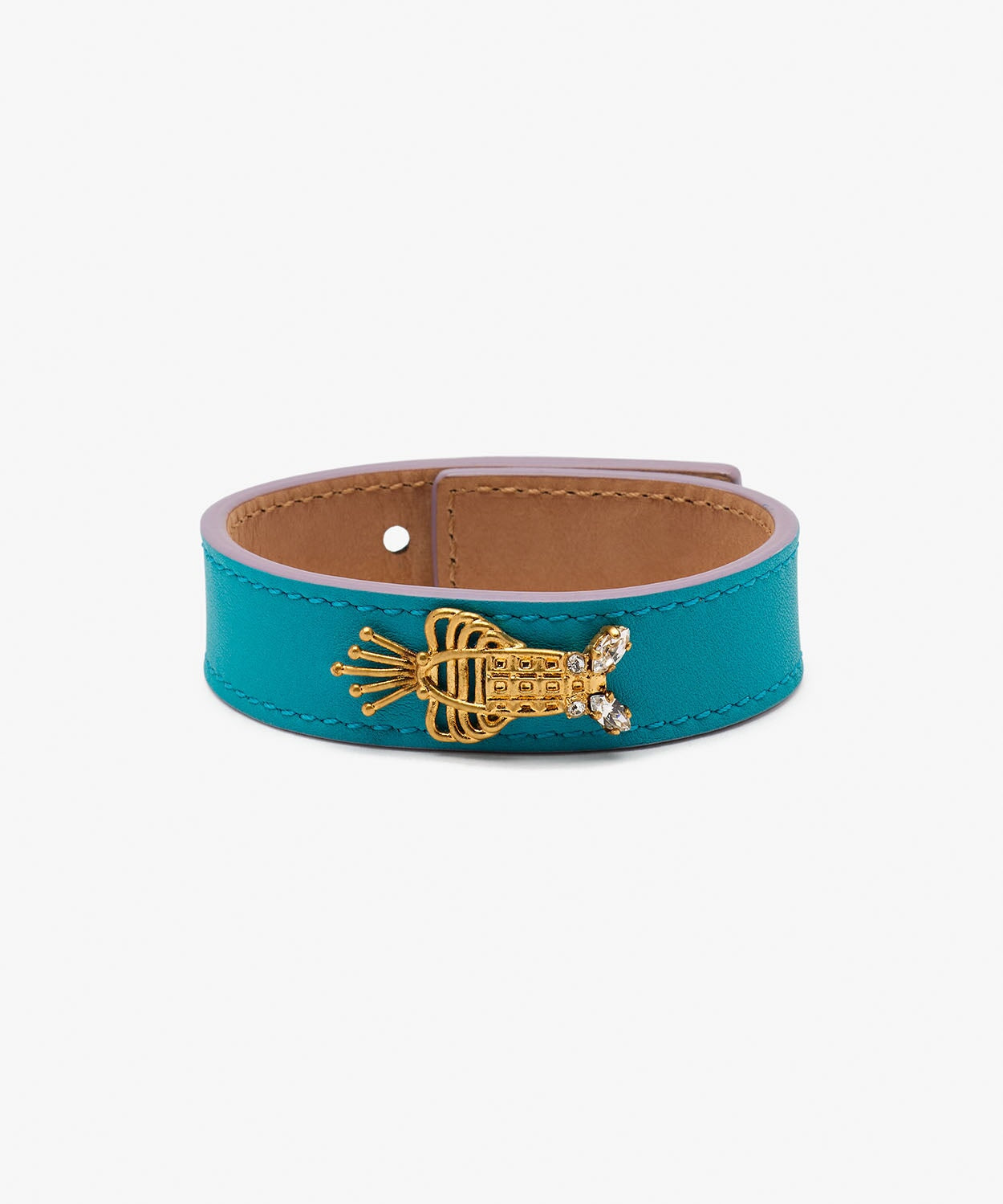 Lobster Leather Bracelet Sonia Petroff 