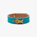 Lobster Leather Bracelet Sonia Petroff 