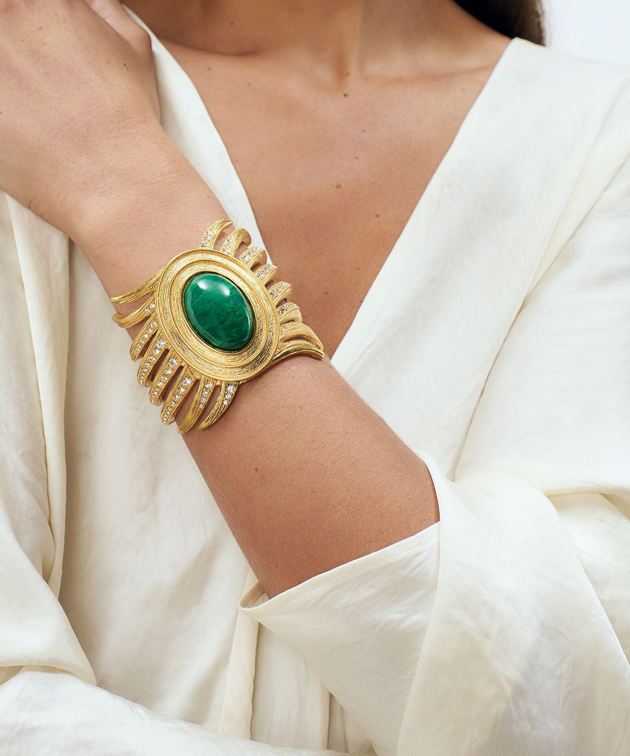 Sun Bracelet Cuff Sonia Petroff 