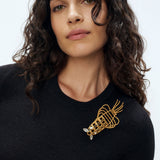 Lobster Brooch Sonia Petroff 