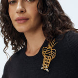 Lobster Brooch Sonia Petroff 