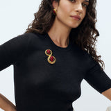 Nest Brooch Sonia Petroff 