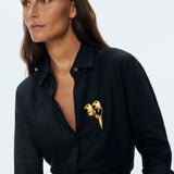 Parrot Brooch Sonia Petroff 