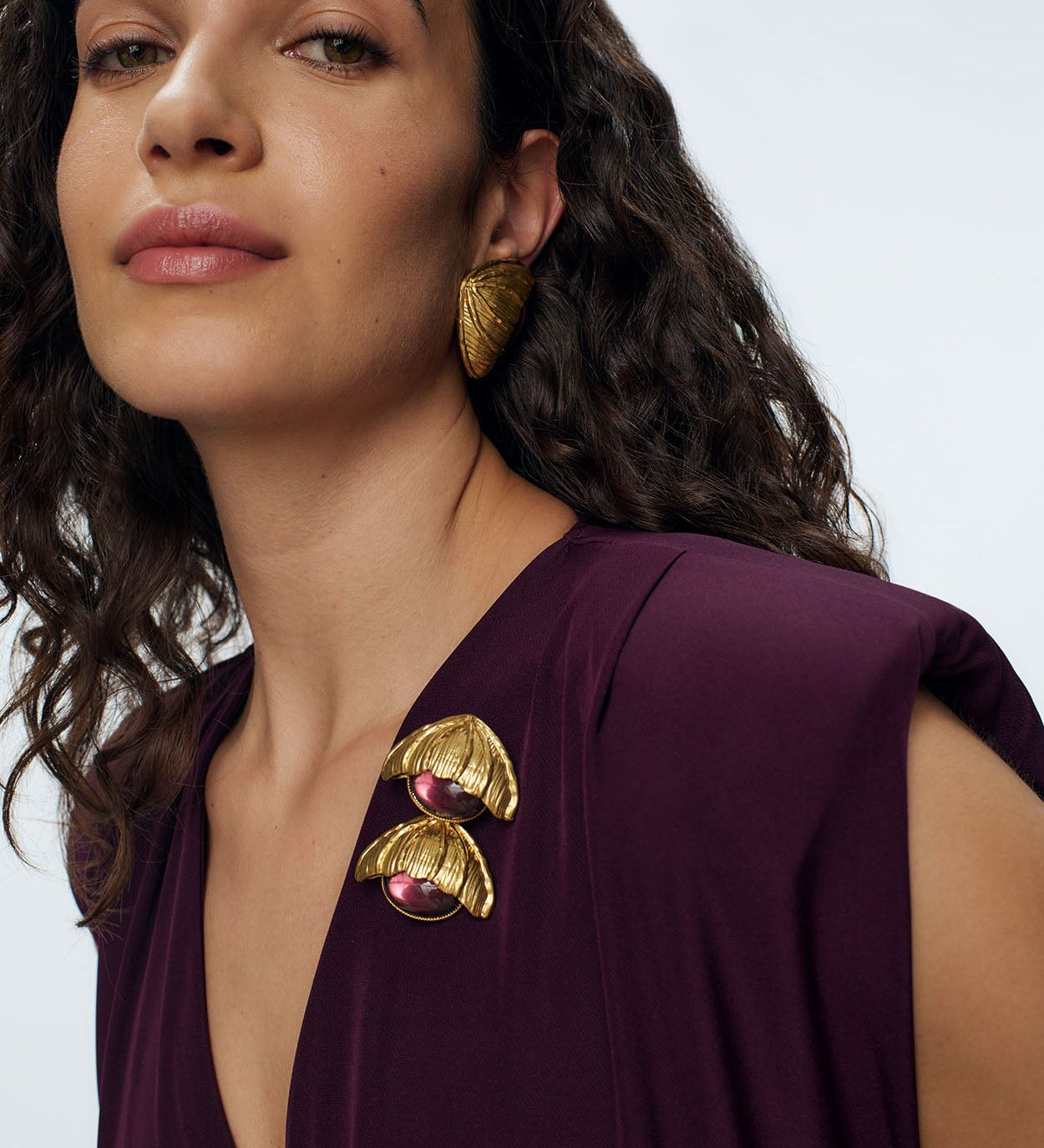 Retro Flower Brooch Sonia Petroff 