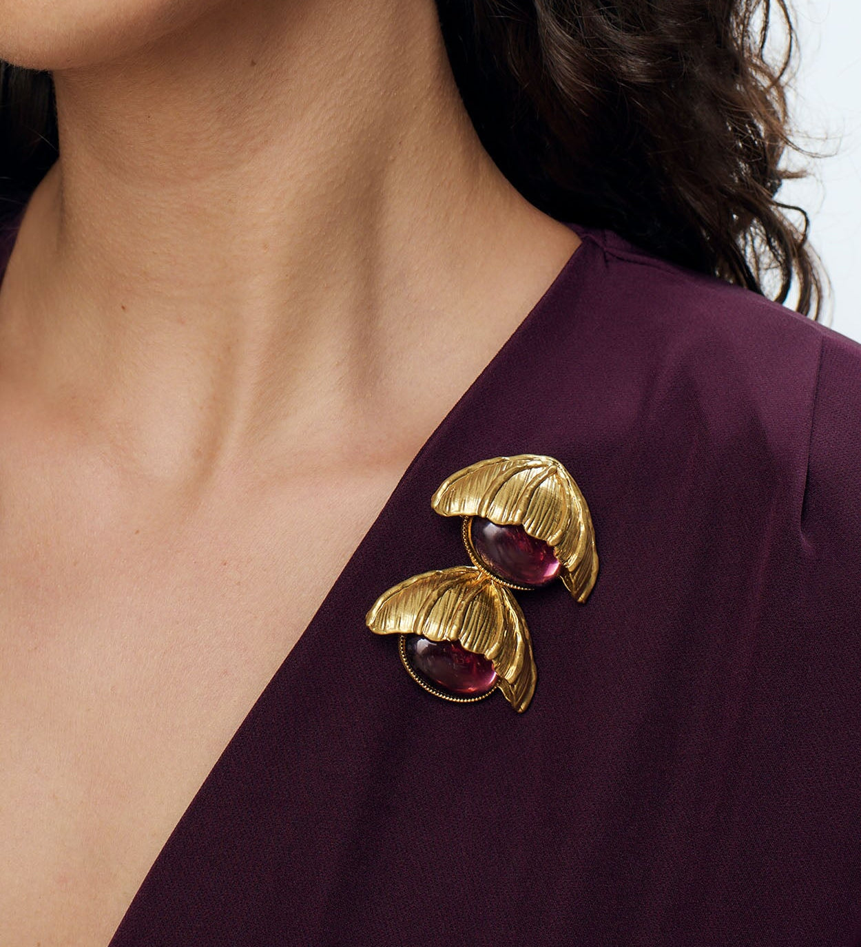 Retro Flower Brooch Sonia Petroff 