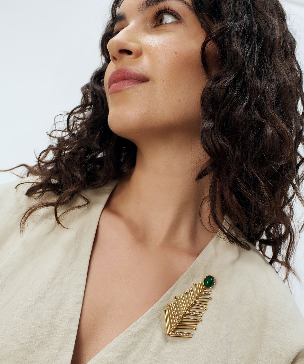 Shela Brooch Sonia Petroff 