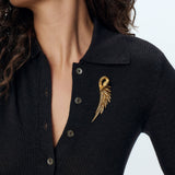 Swan Brooch Sonia Petroff 