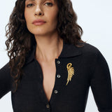 Swan Brooch Sonia Petroff 