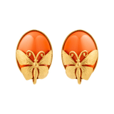 Farfalla Button Earings Sonia Petroff