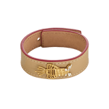 Lobster Leather Bracelet Sonia Petroff
