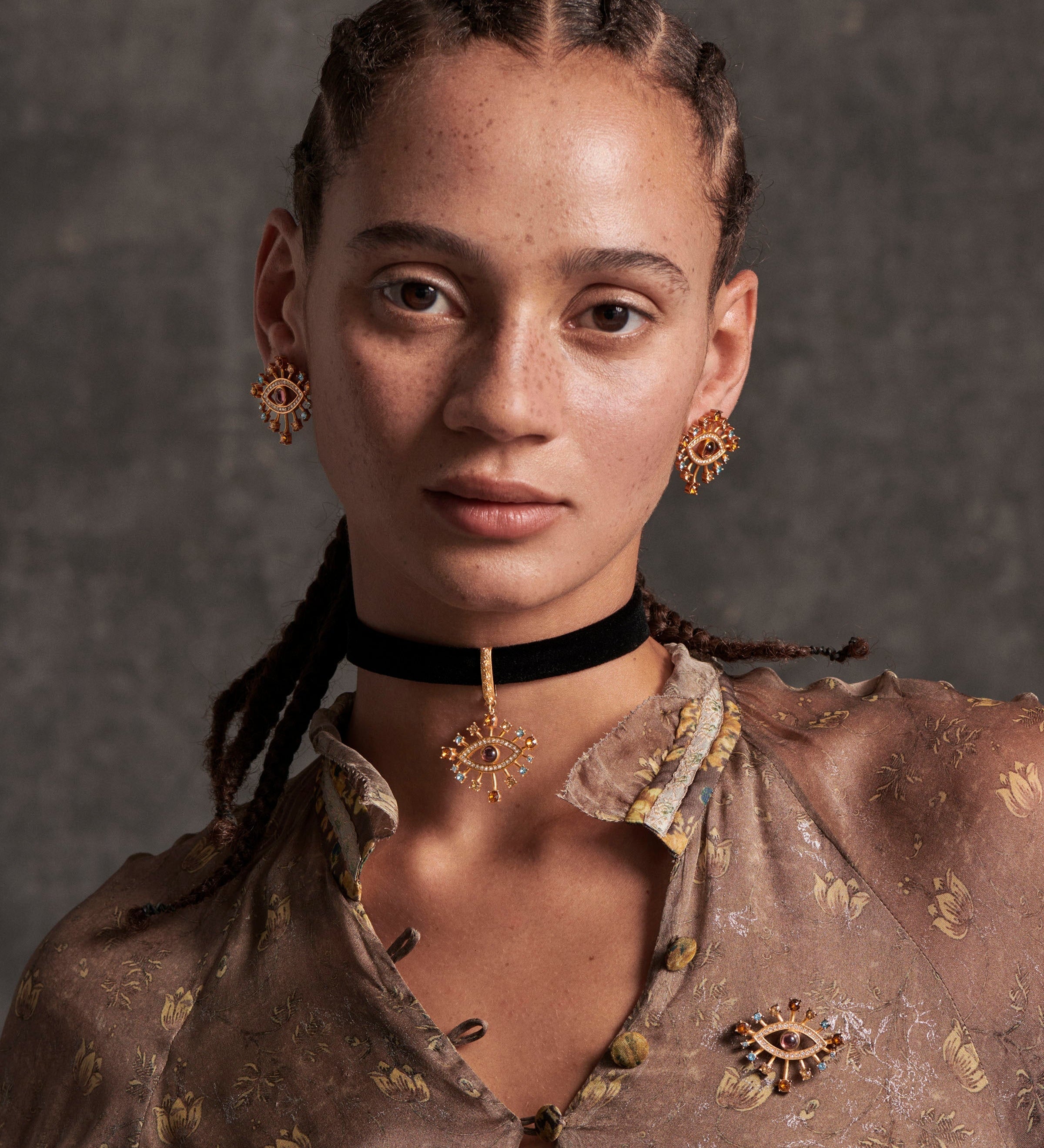 Sparkle Eye Earrings Sonia Petroff