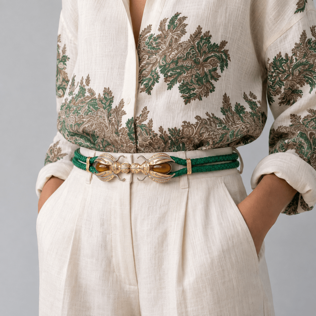 Scarab Belt Sonia Petroff 