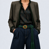 Sun Rope Belt - Green