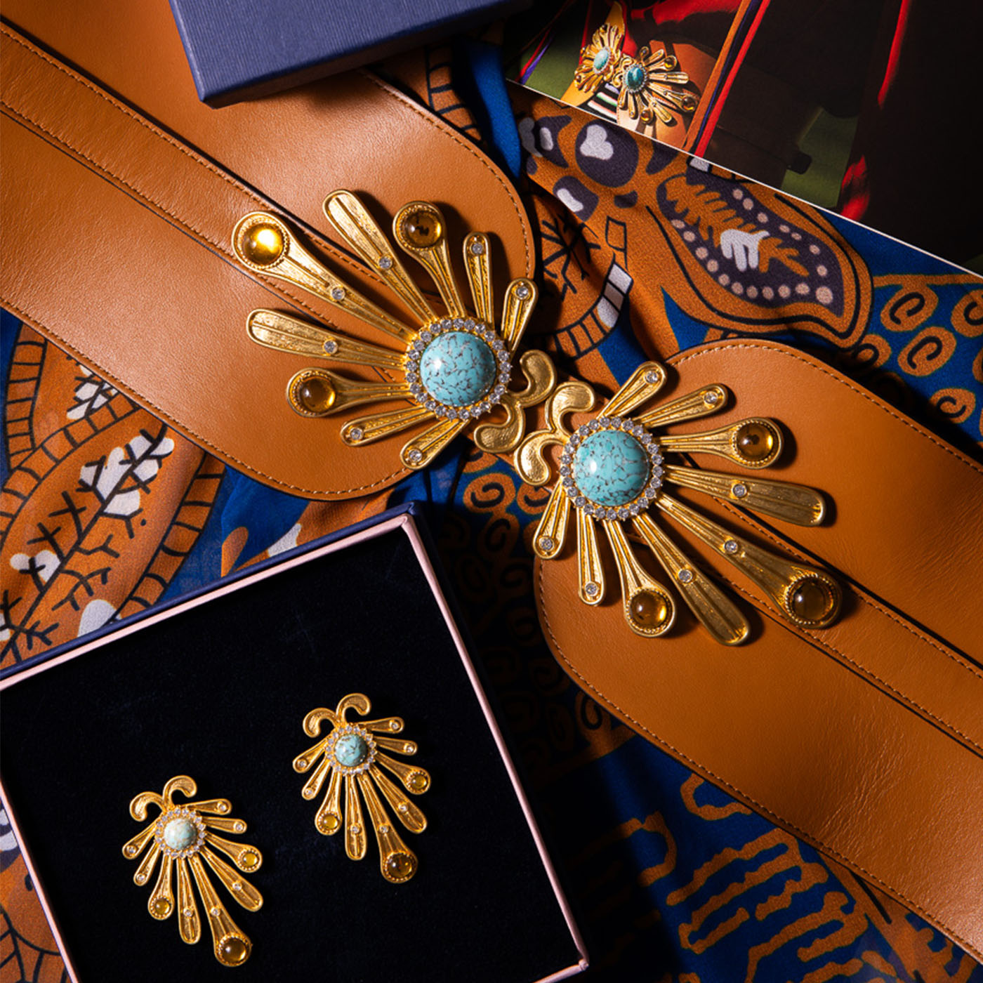 Bee Brooch - Amber – Sonia Petroff