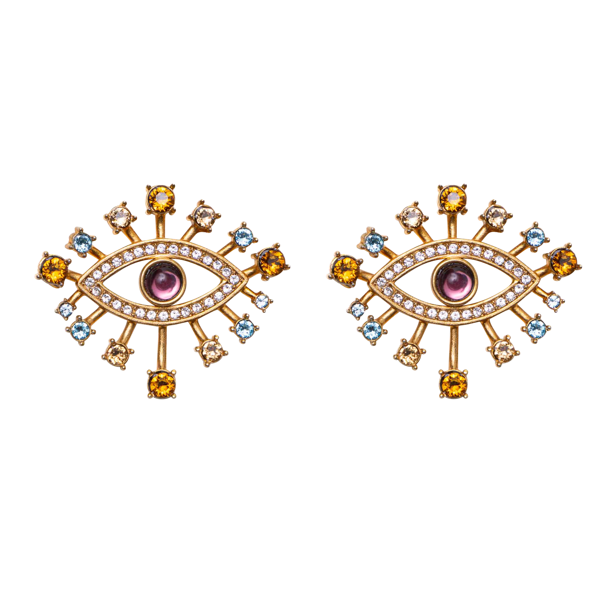 Sparkle Eye Earrings Sonia Petroff