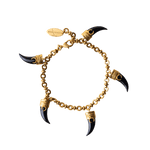 Load image into Gallery viewer, Kabila anklet-onyx Sonia Petroff 
