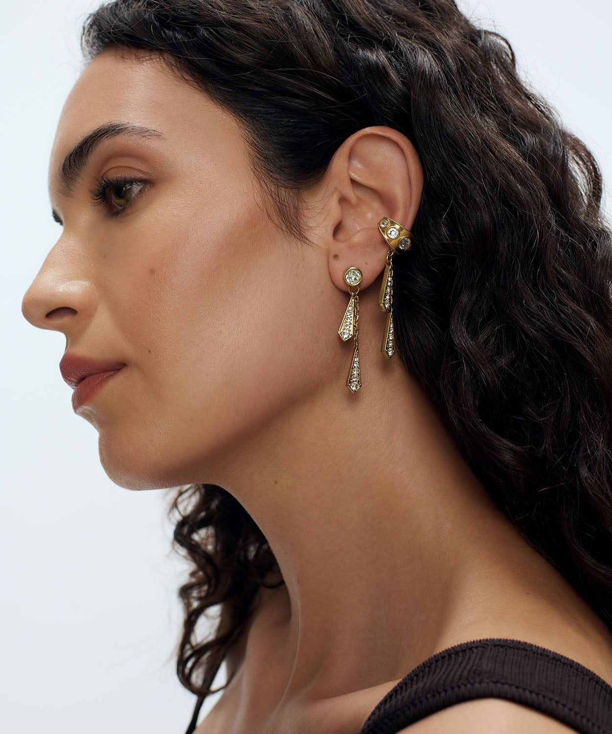 Cascata Drop Earrings Sonia Petroff 