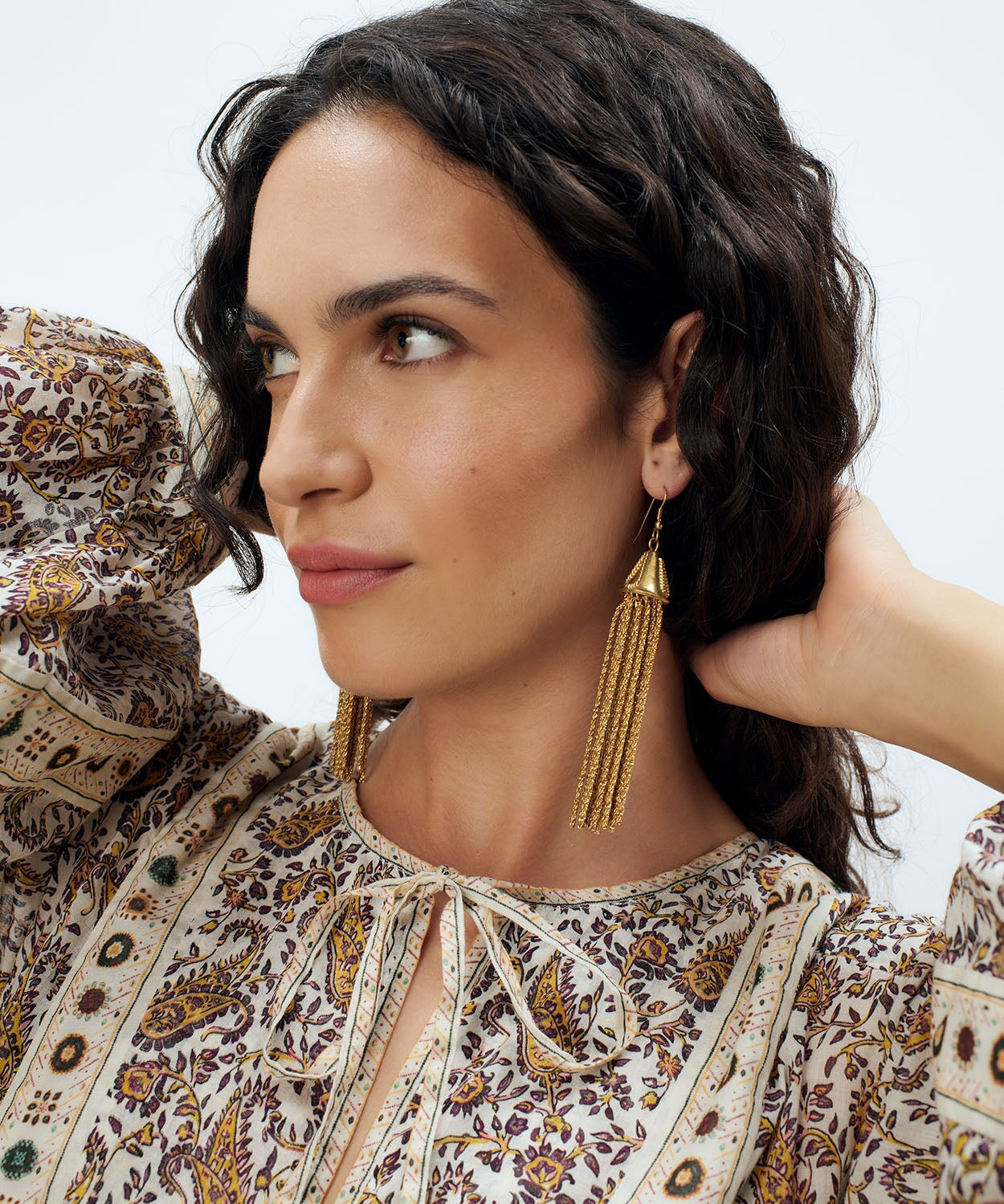 Cascata Tassel Earrings Sonia Petroff 