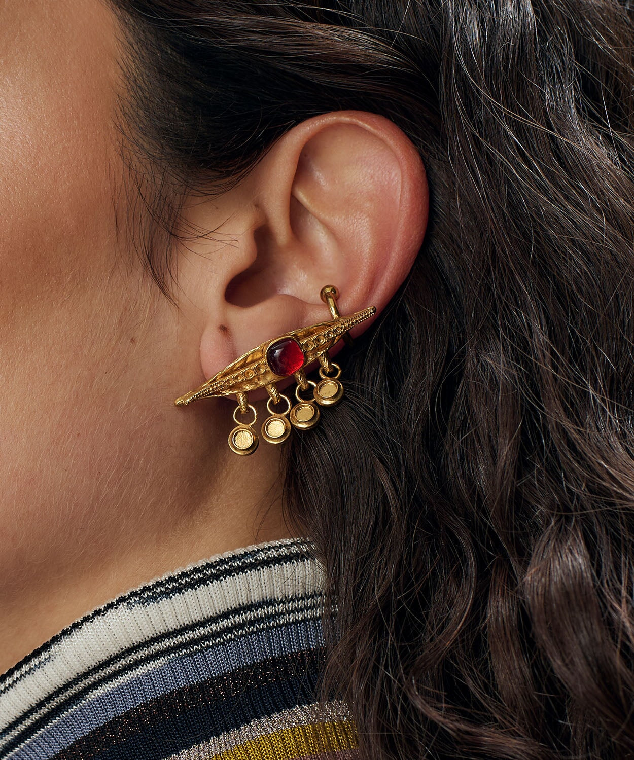 Classic Eye Earrings Sonia Petroff 