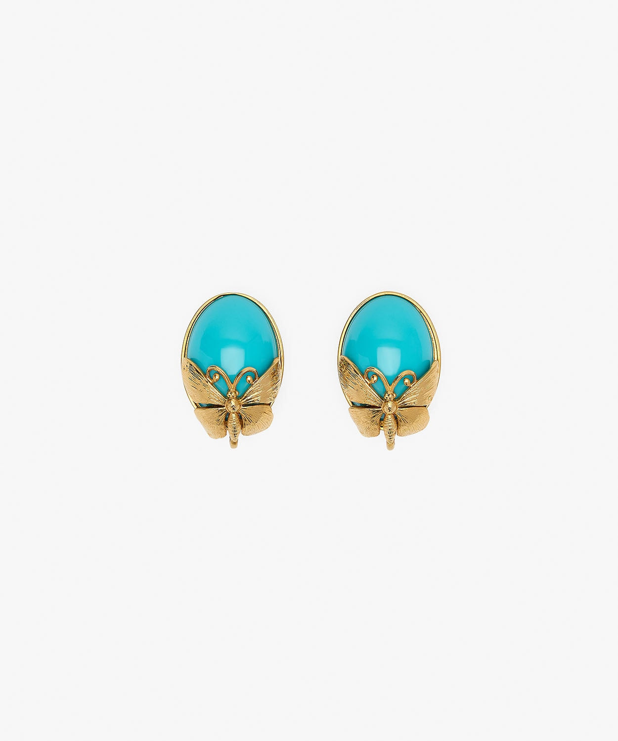 Farfalla Button Earings Sonia Petroff 