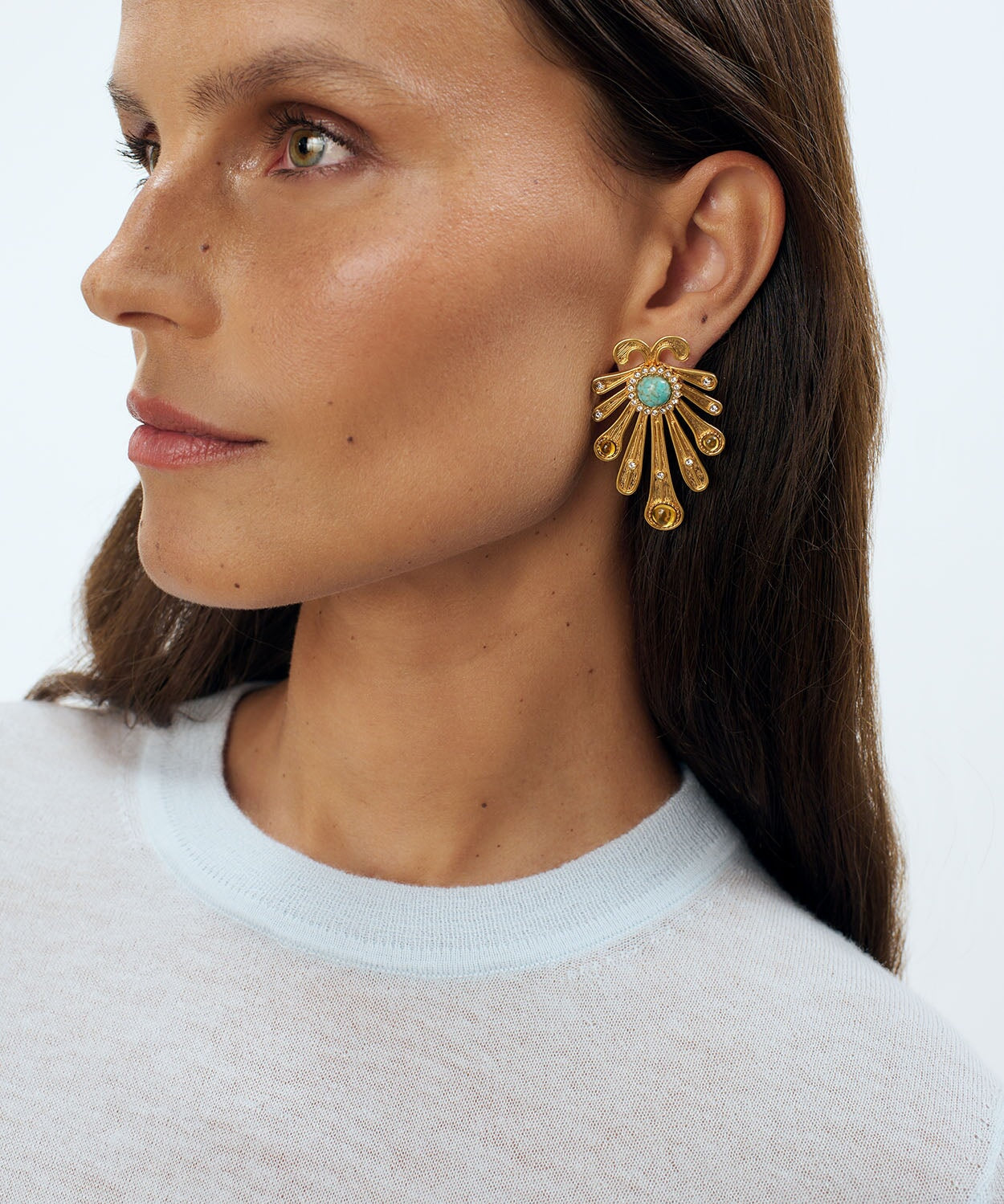 Kiss Fish Earrings Sonia Petroff 