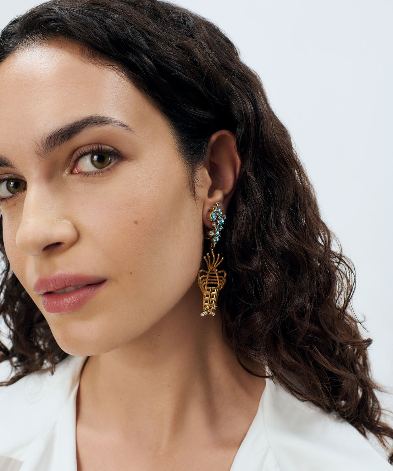 Lobster Clip Earrings Sonia Petroff 