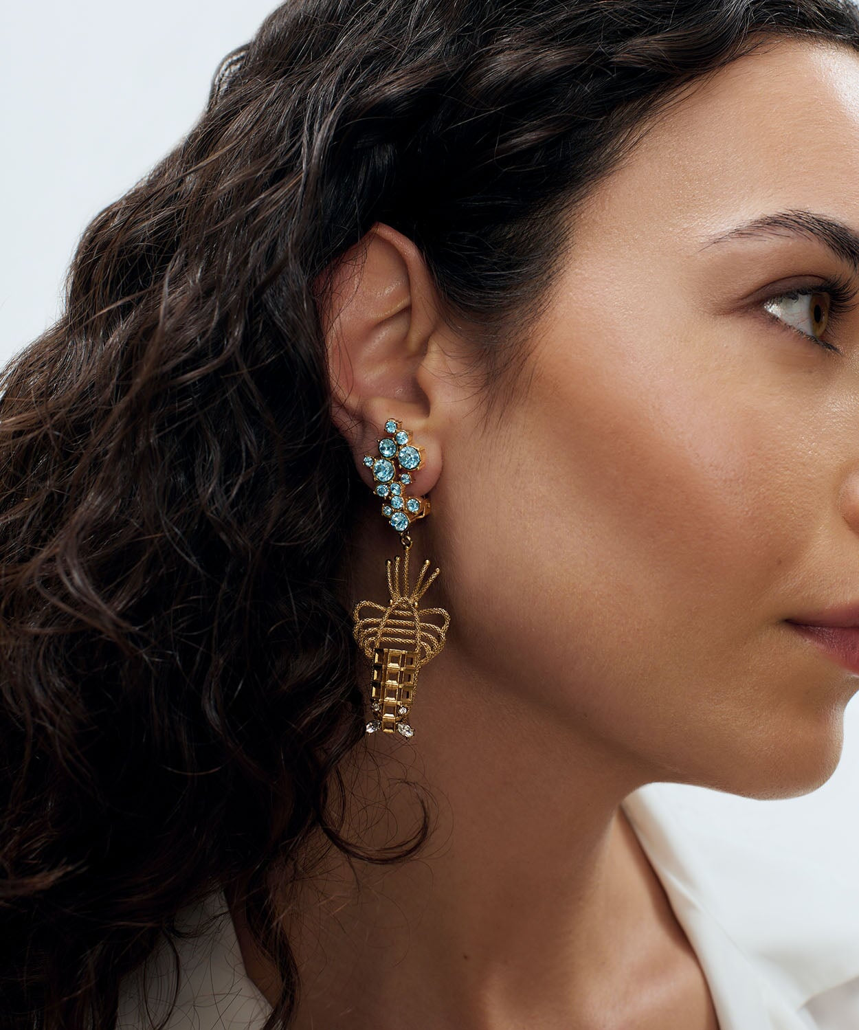 Lobster Clip Earrings Sonia Petroff 