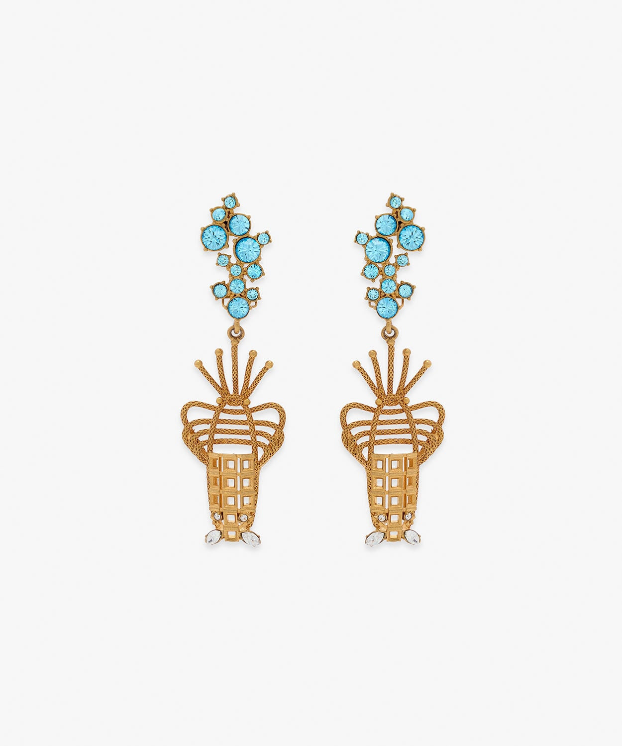 Lobster Clip Earrings Sonia Petroff 